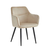 City Dining Chair - Beige Velvet